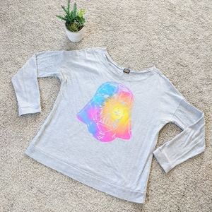 ⭐Gray Star Wars Darth Vader Cotton Sweater XL⭐